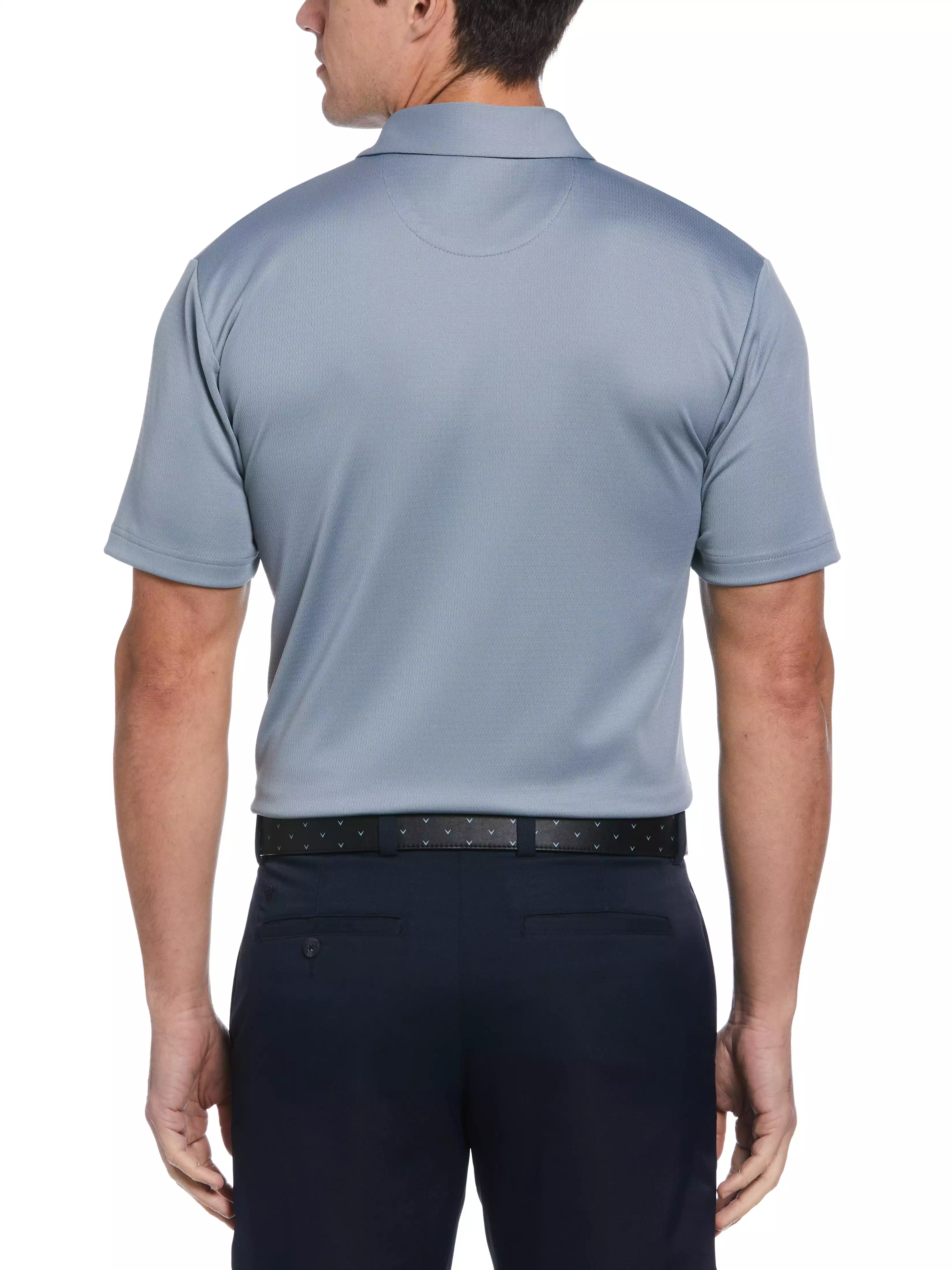 Mens Micro Texture Polo