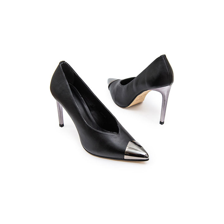 Metallic Toe Cap Pointed Pump BWR 042