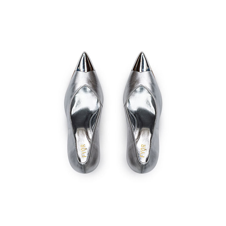 Metallic Toe Cap Pointed Pump BWR 042