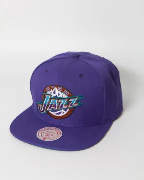 MITCHELL & NESS - Accessories - Utah Jazz 2.0 HWC Snapback - Purple