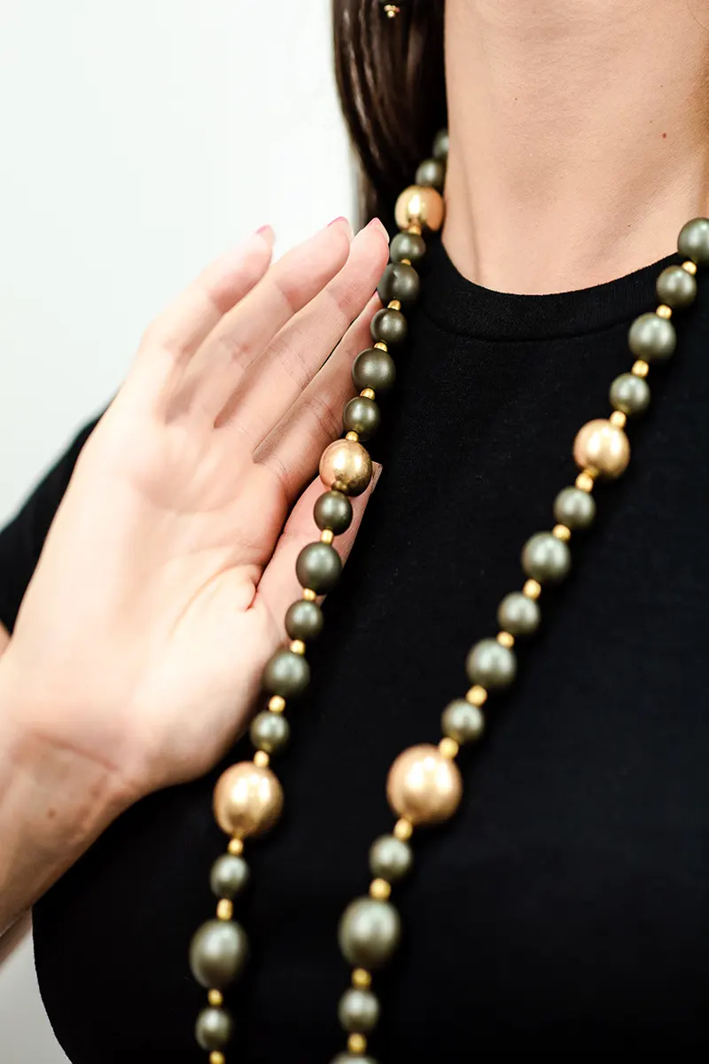 MYA ACCESSORIES | Collana lunga balls