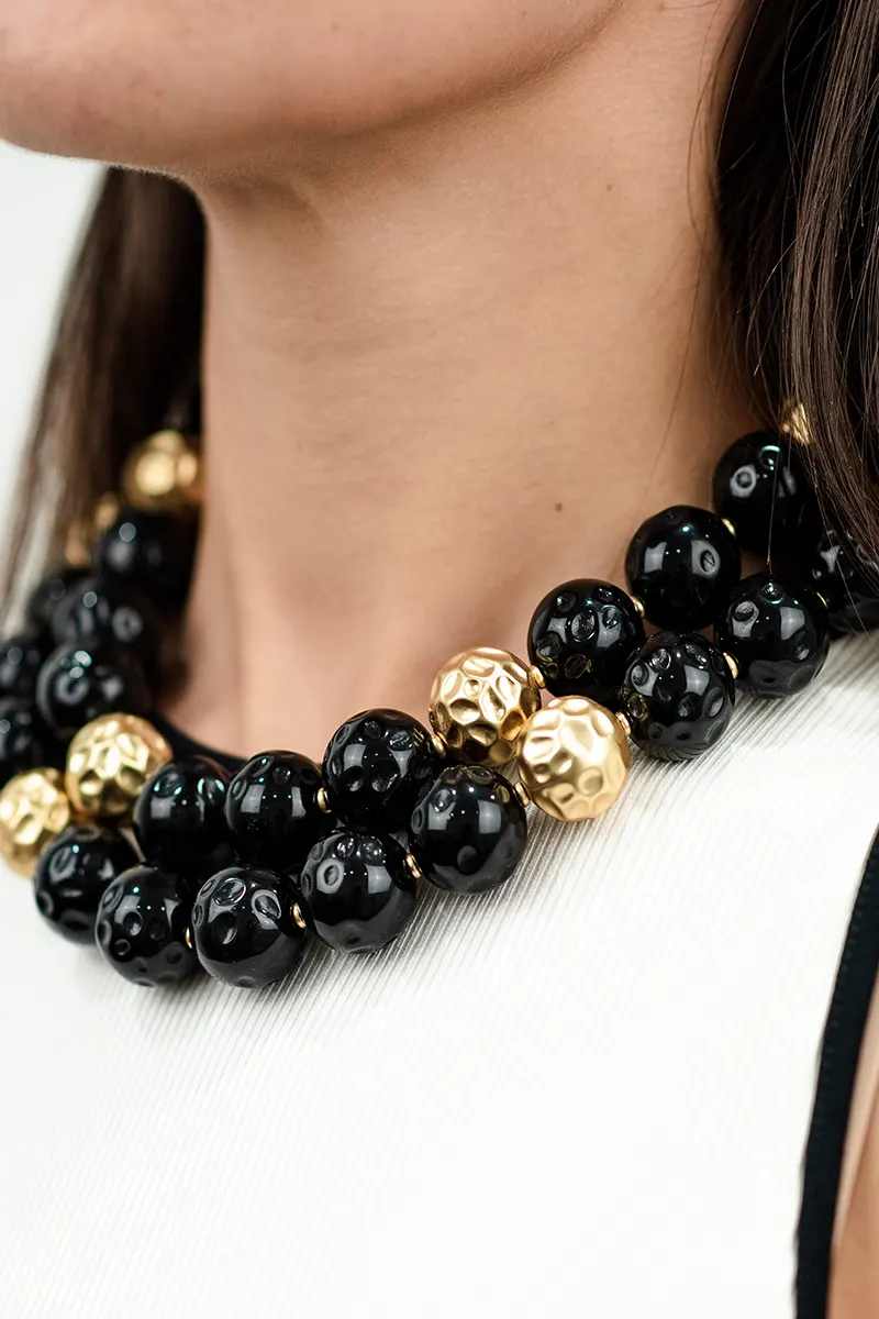 MYA ACCESSORIES | Girocollo a due linee balls