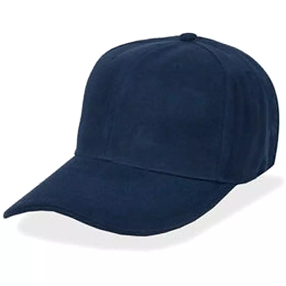 Navy Blue - Structured and Fitted Baseball Cap