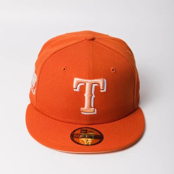 NEW ERA - Accessories - Texas Rangers 2011 WS Custom Fitted - Orange/Peach