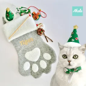 【Paws】Christmas Stocking with Accessories Set 貓爪聖誕襪玩具飾品套裝聖誕限定的客製聖誕襪 11/15截單，12月初到中寄出