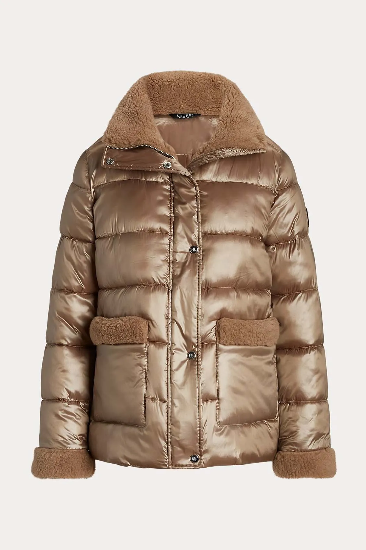 Polo Ralph Lauren Kürk Detayl Puffer Mont