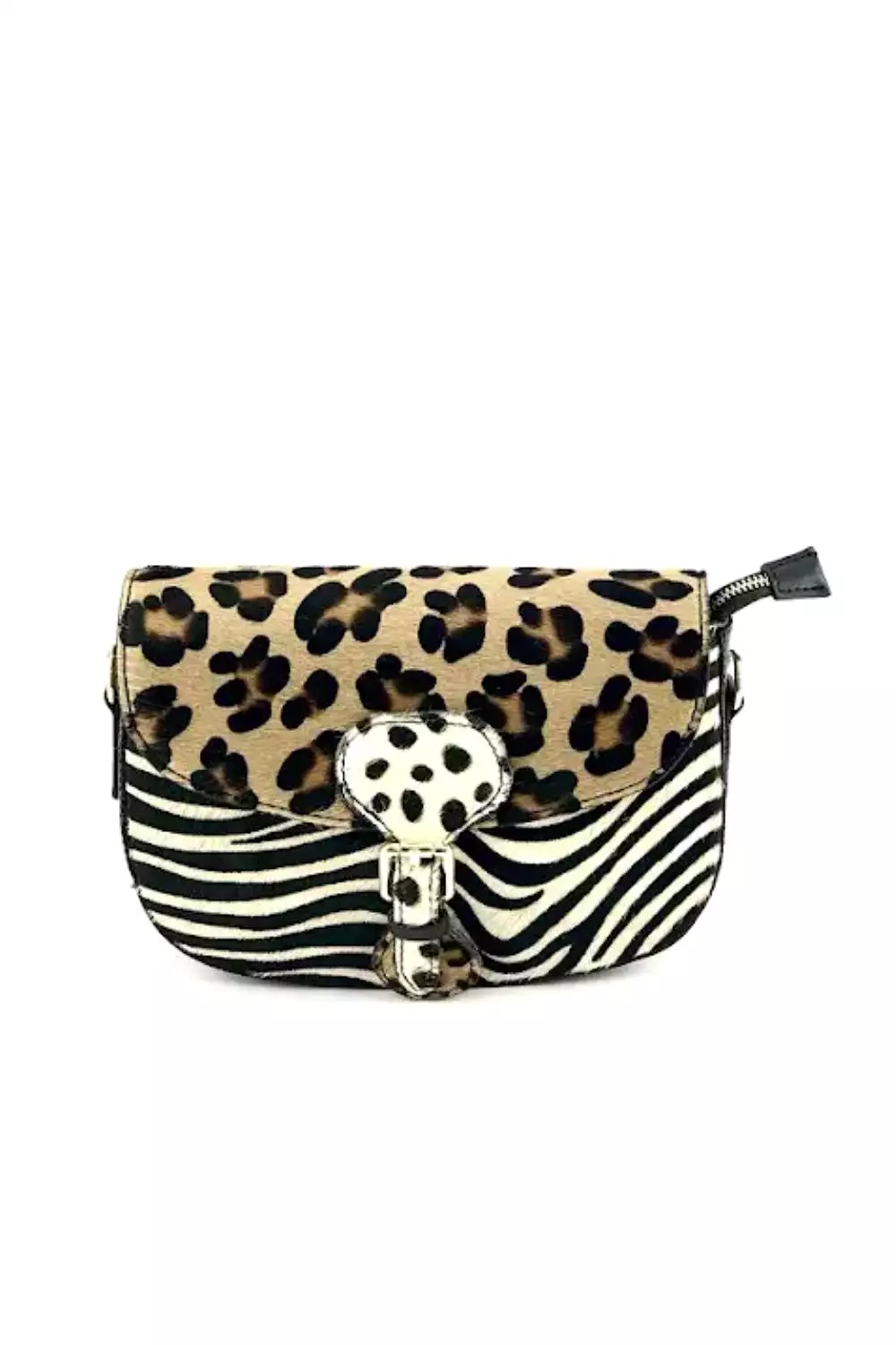 PONY PATCH CROSS BODY BAG LEO