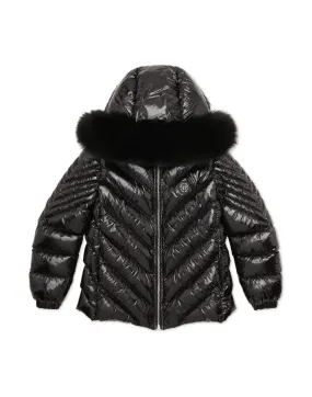 Puffer Fox Puffer Jacket Monogram