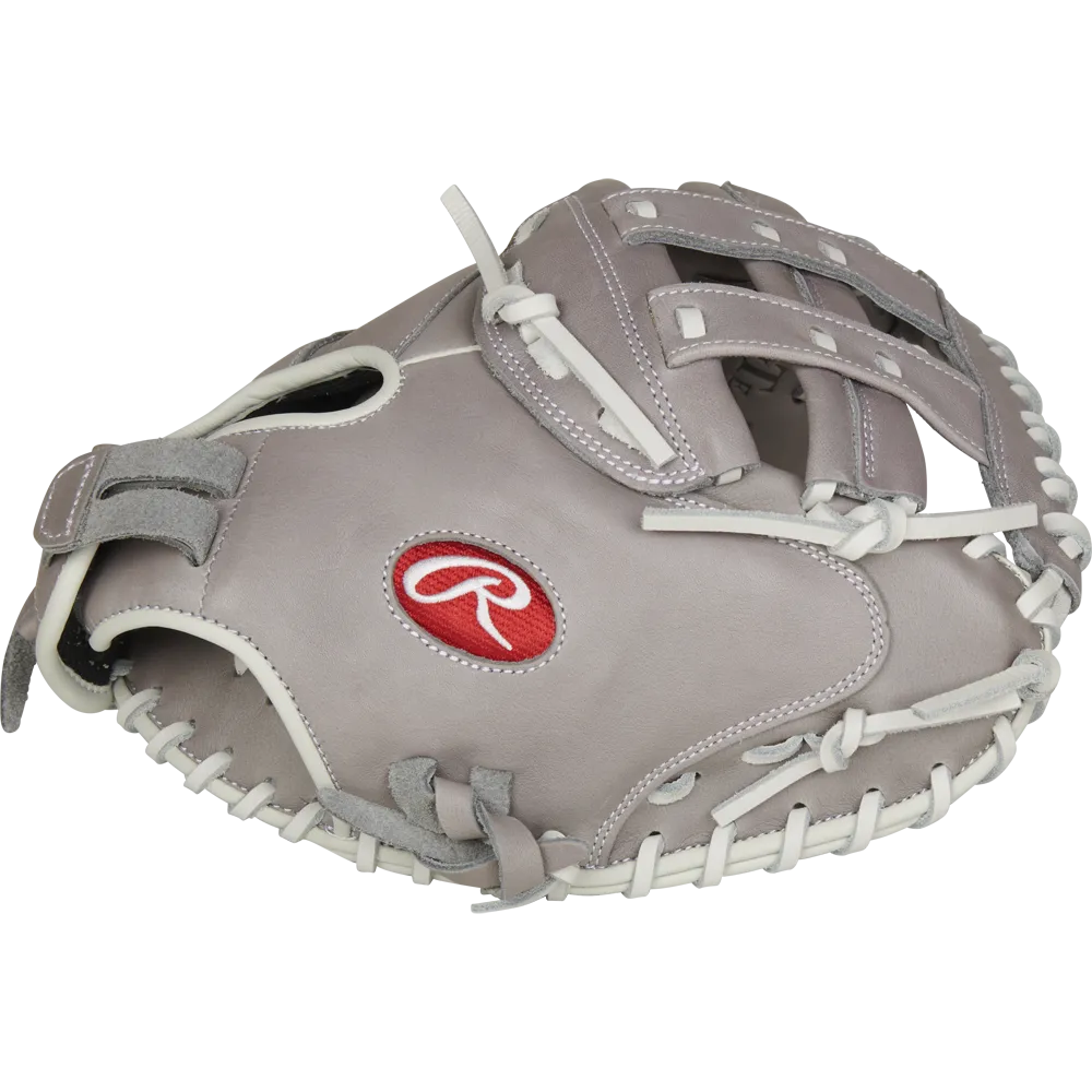 Rawlings R9 33 Fastpitch Catcher's Mitt: R9SBCM33-24G