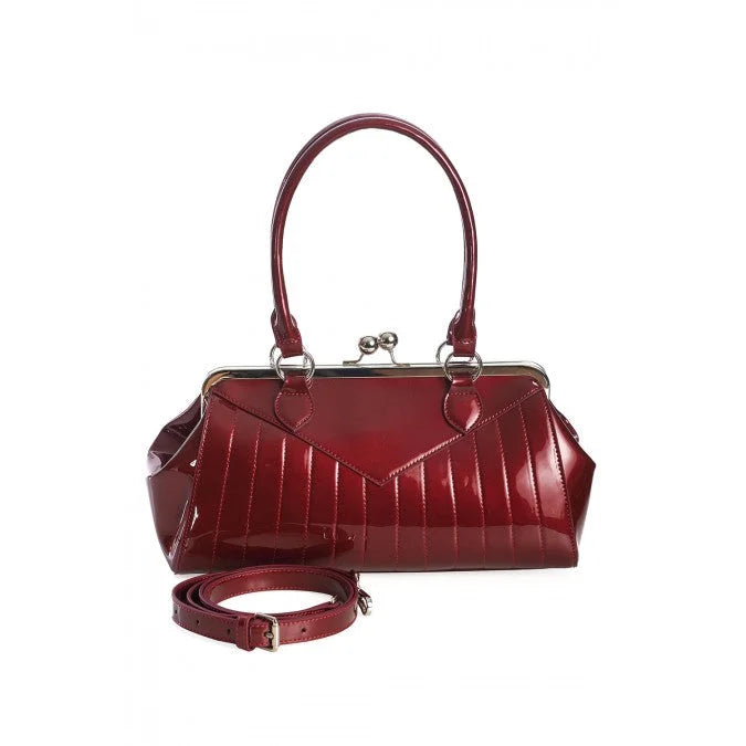 Red Shimmer Rockabilly Handbag