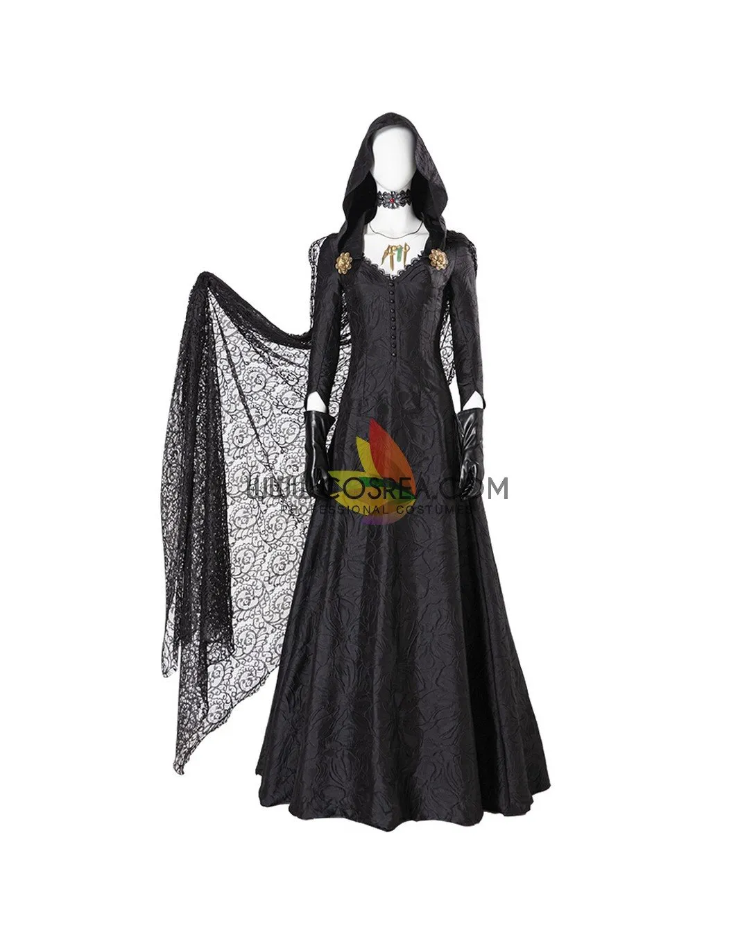 Resident Evil 8 Village Daniela Dimitrescu Cosplay Costume