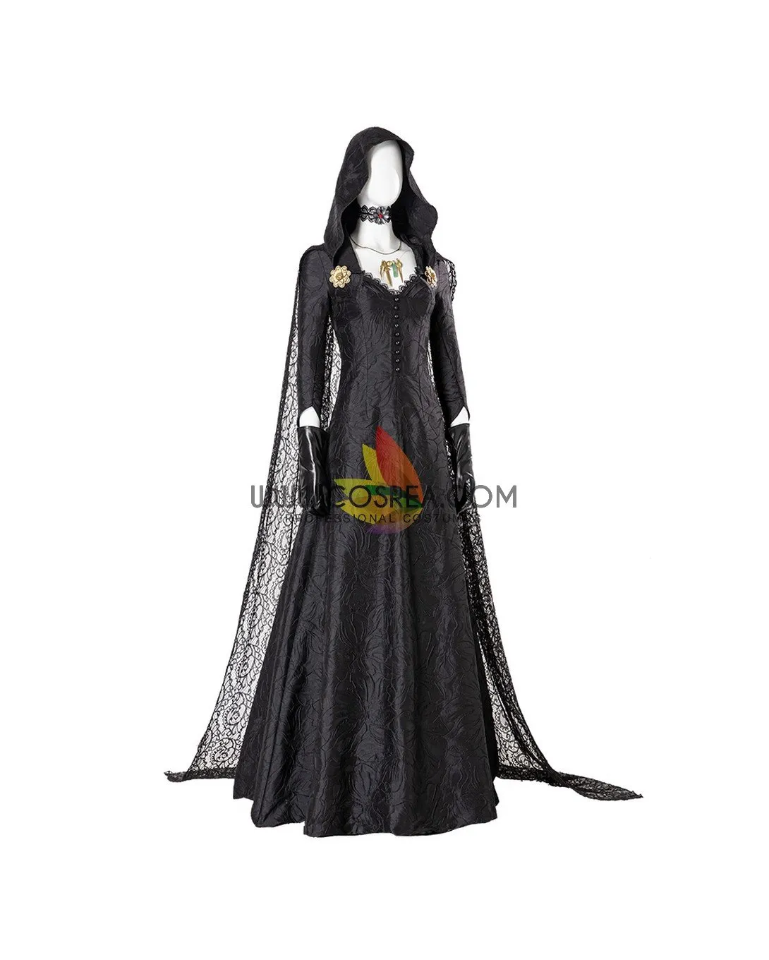 Resident Evil 8 Village Daniela Dimitrescu Cosplay Costume