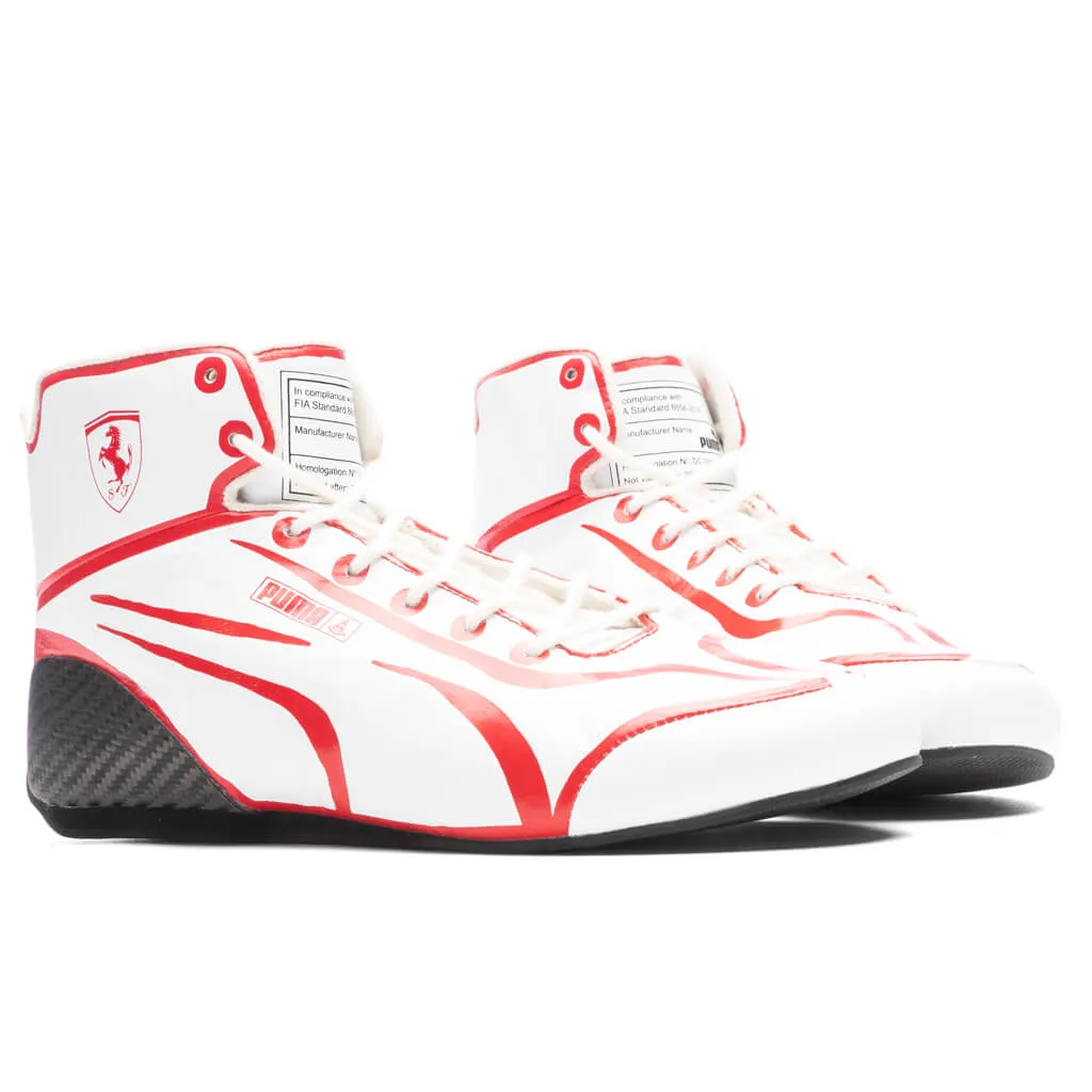 Scuderia Ferrari Speedcat Pro x Joshua Vides Driving Shoes - White