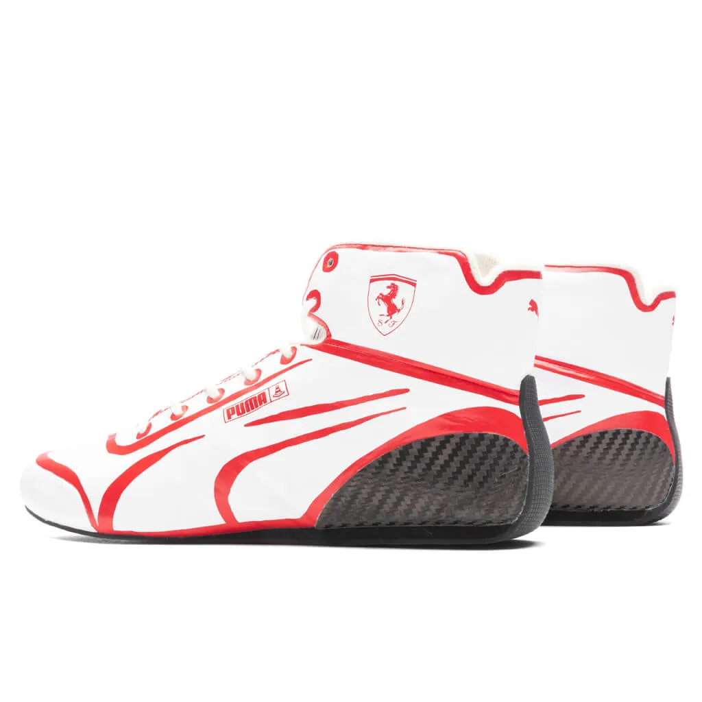 Scuderia Ferrari Speedcat Pro x Joshua Vides Driving Shoes - White