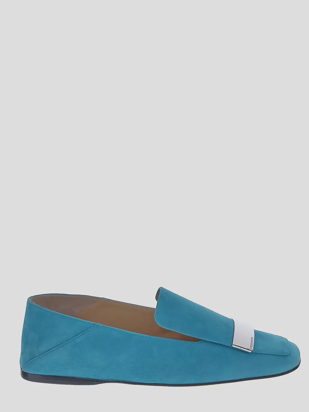 Sergio Rossi Square-Toe Loafers