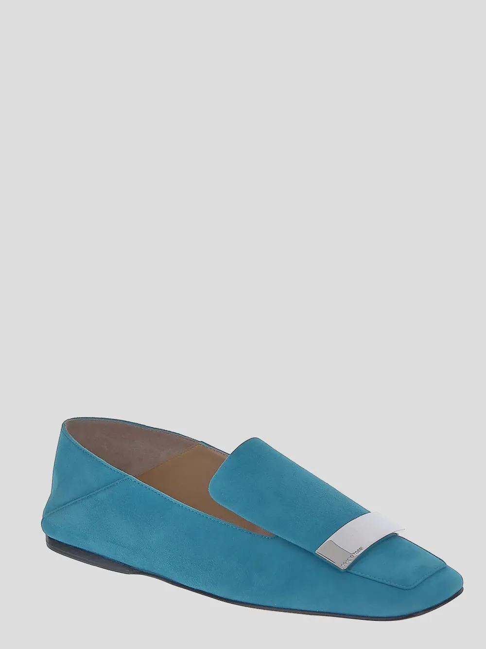 Sergio Rossi Square-Toe Loafers