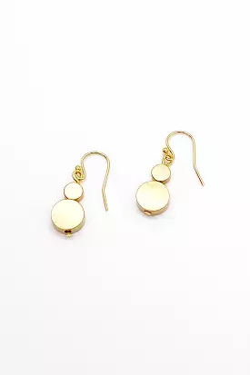 Small Disc Earrings