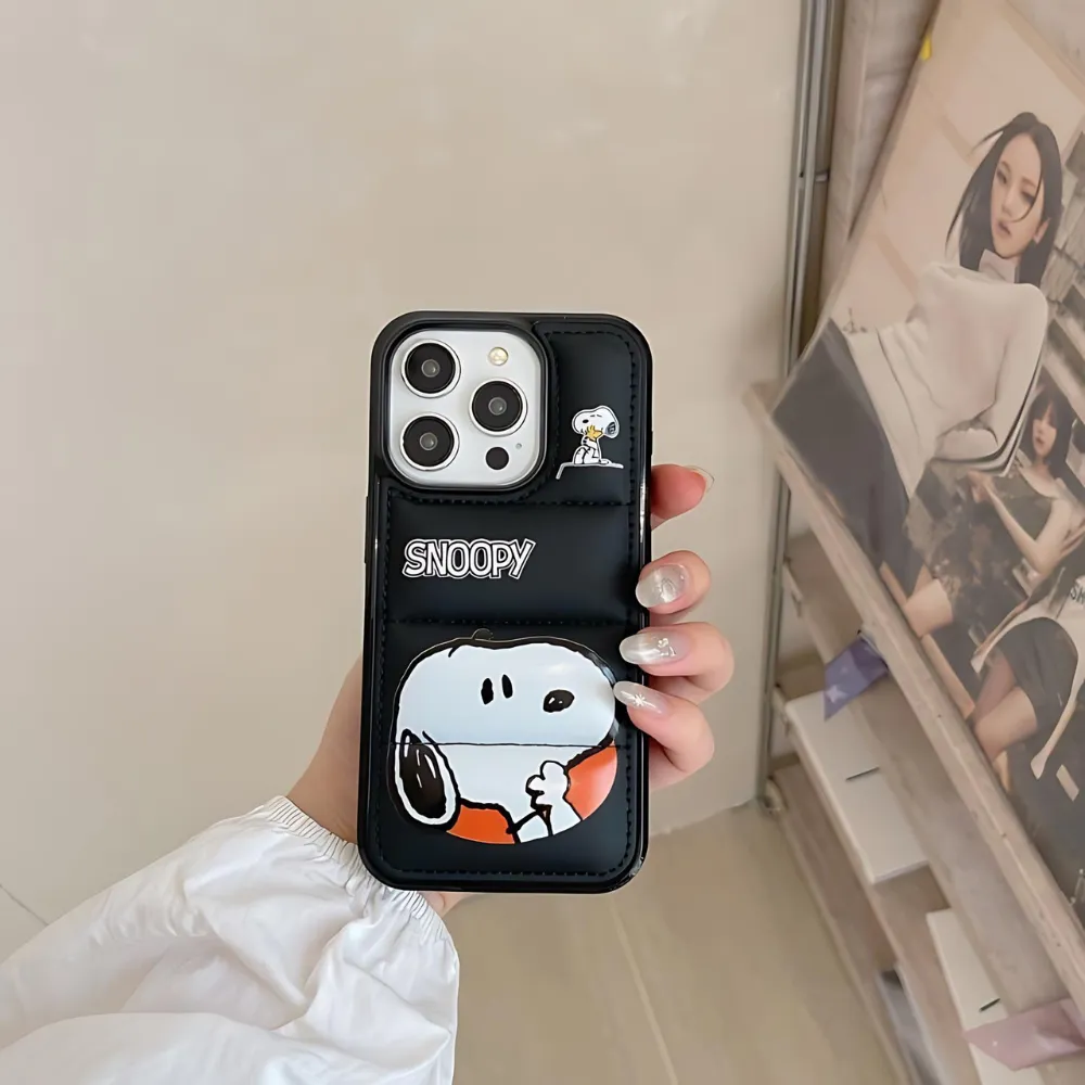 Snoopy Puffer iPhone Case