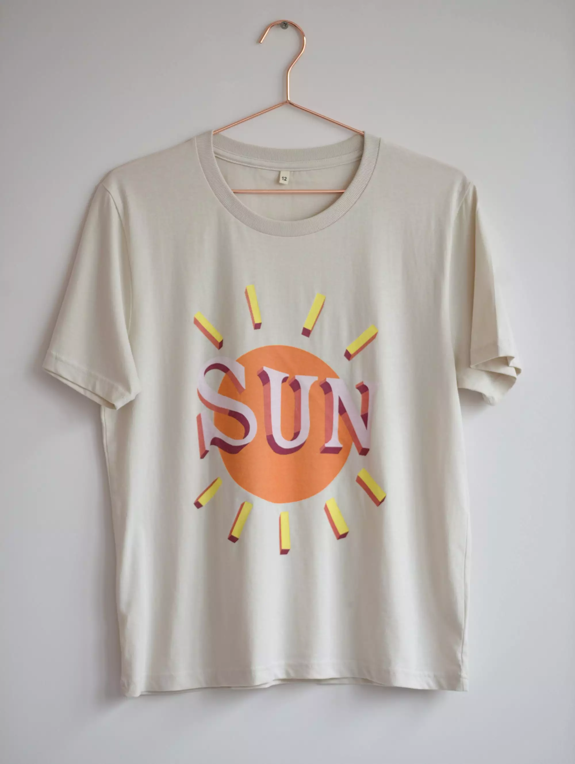 SUN OFF WHITE T-SHIRT