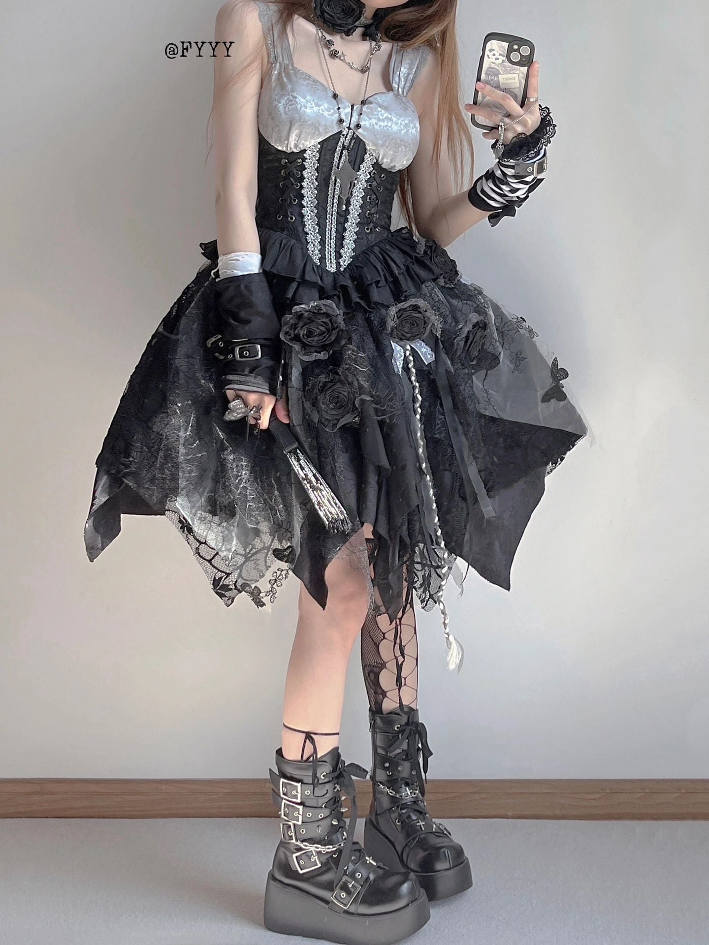 Sweet Corpse Bride Perfect Inspired Lolita Dress ON817