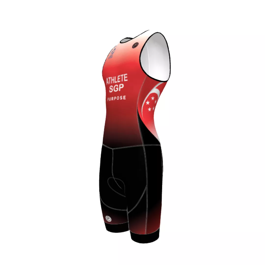 Team SGP World Triathlon Tri Suit (Hydrophobic, Unisex, Made-to-Order)