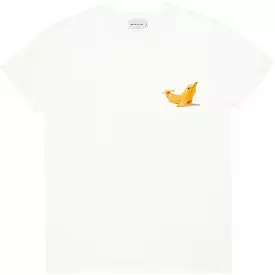 Tee-shirt Bask In the Sun Dolphin white