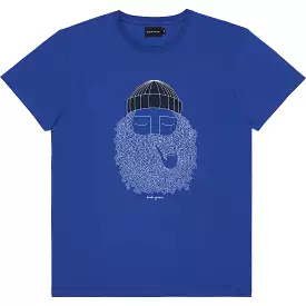 Tee-shirt Bask in the Sun Indigo Fisherman