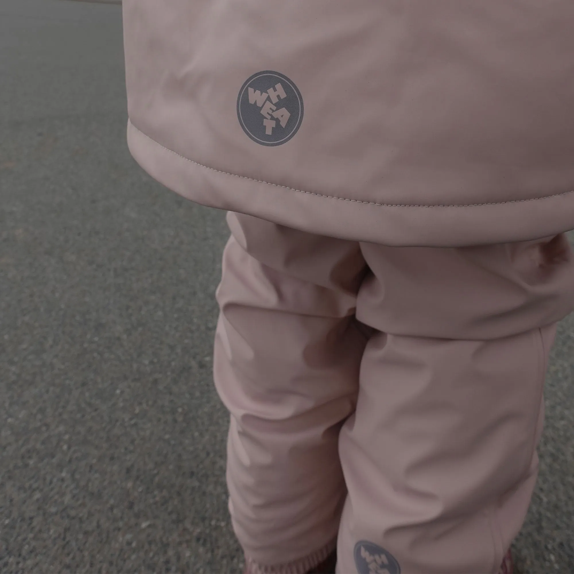 Thermo rain pants Um - pale rose