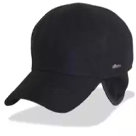 Ultra Fleece Black Cap