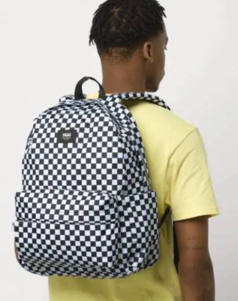 VANS - Accessories - Old Skool H20 Backpack - White/Black Check