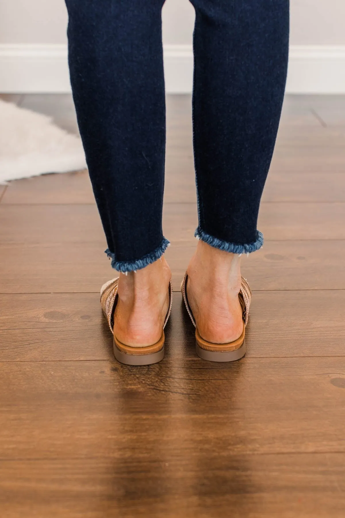 Very G Nessa Sandals- Rose Gold