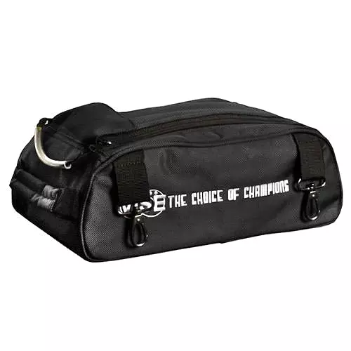 Vise 2 Ball Add-On Shoe Bag Black Bowling Bag