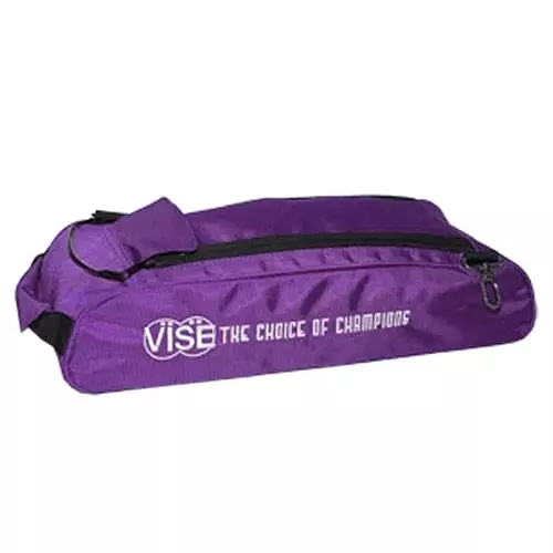 Vise 3 Ball Add-On Shoe Bag - Purple Bowling Bag