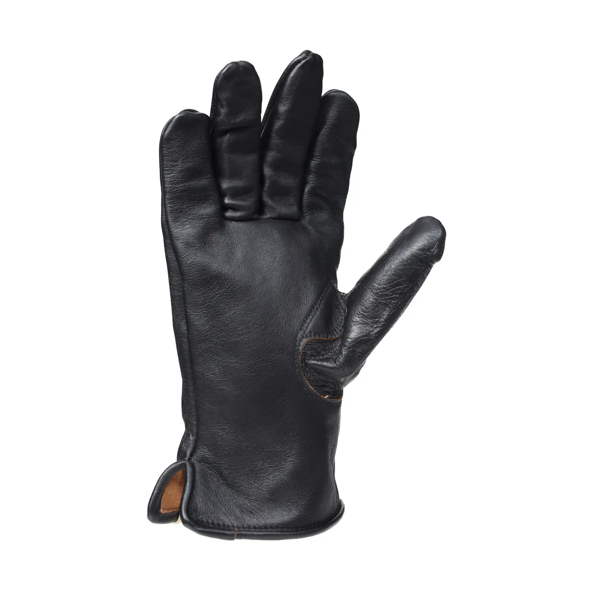 visvim Leather Gloves - Black