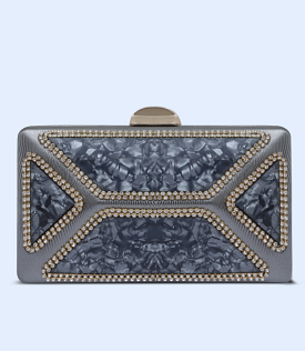 WB2502-GRANITE-Women Snazzy Clutch