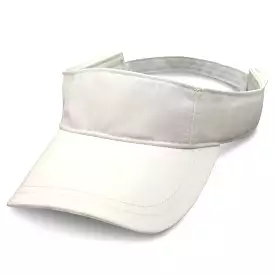 White Sports Visor