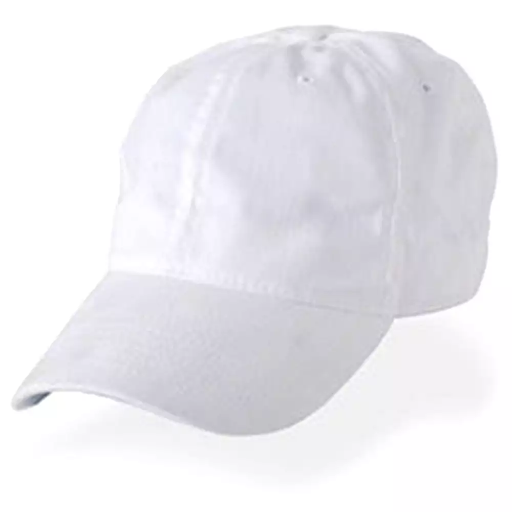 White - Unstructured Baseball Cap