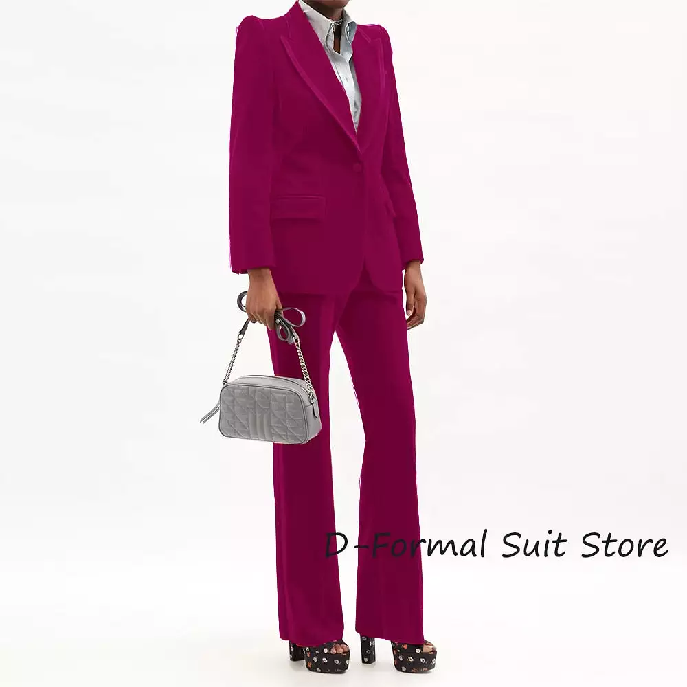 Women's Two-piece Suit 1 Button Jacket+Pants Slim Fit Quinceanera Dresses for Prom Custom-made High Street Luxury Short Sets