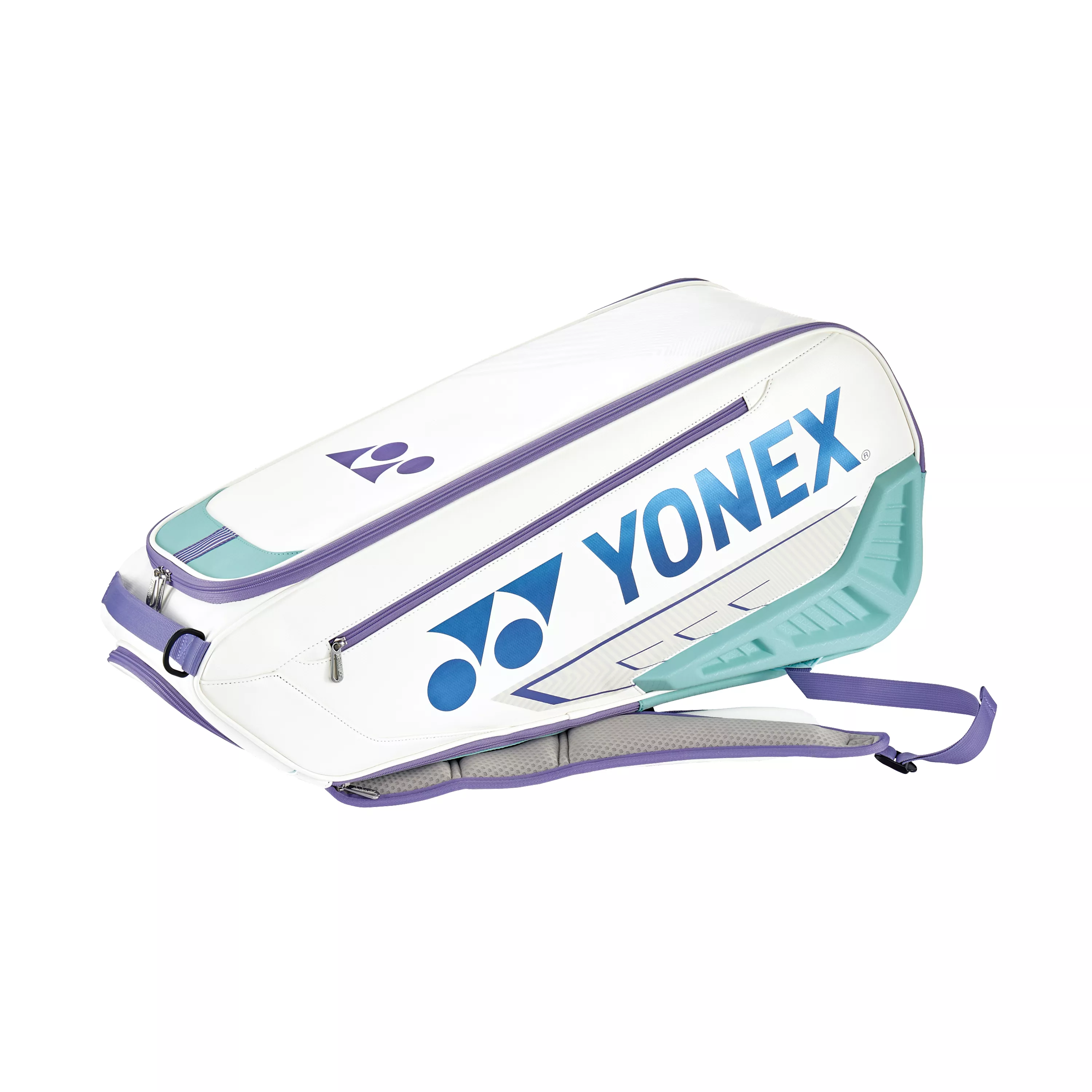 Yonex Expert Racquet Bag (6pcs) BA02326EX White/ Pale Blue